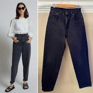 Levi’s 521 Tapered Fit Vintage 90’s Jeans | Black | 12P